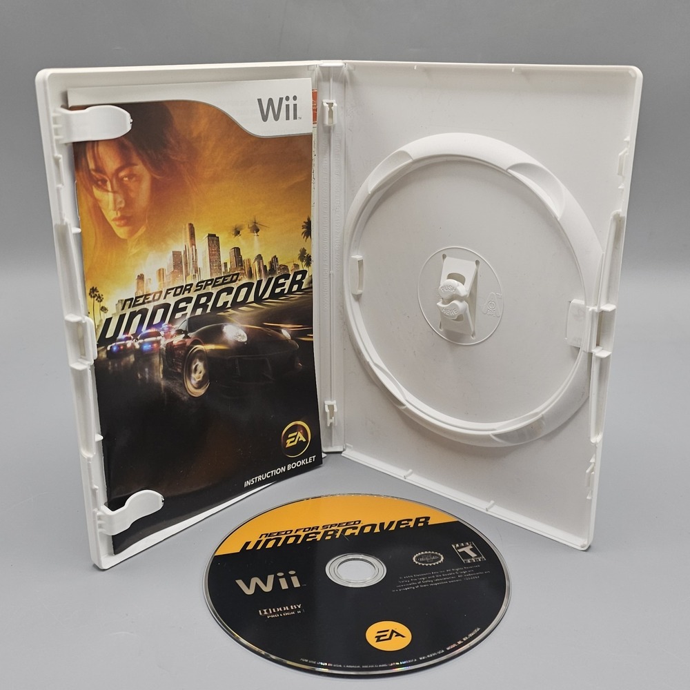 Need for Speed: Undercover (Nintendo Wii, 2008) CIB Tested!